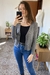 Cardigan Sweet Cinza - comprar online