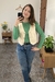 Blusa Suede Verde na internet