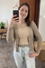 Cardigan Sweet Palha