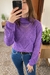 Conjunto Tricot Lavanda na internet