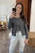Cardigan Sweet Cinza - Roca Store