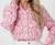 Blusa Animal Print manga longa