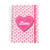 Caderno A5 Love rosa