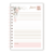 Agenda A5 Floral Rosa na internet