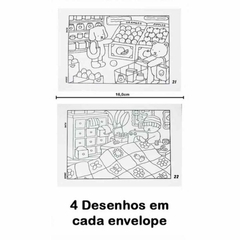 CARD COLECIONÁVEL PARA COLORIR BOBBIE GOODS - comprar online