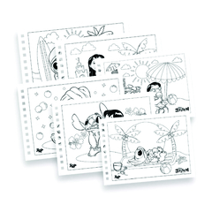 LIVRO DE COLORIR STITCH - Twins Papelaria Afetiva