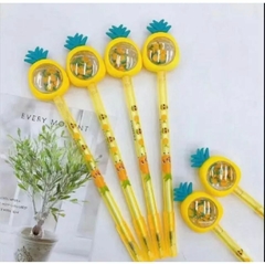 Caneta Gel Abacaxi com Shaker