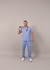 Scrub Masculino Linho