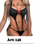 Body de encaje y mitón rojo Art.146 - comprar online
