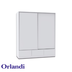 PLACARD ORLANDI 3120 PTAS CORREDIZAS CAJ A LA VISTA PREMIUM 1.82 BLANCO