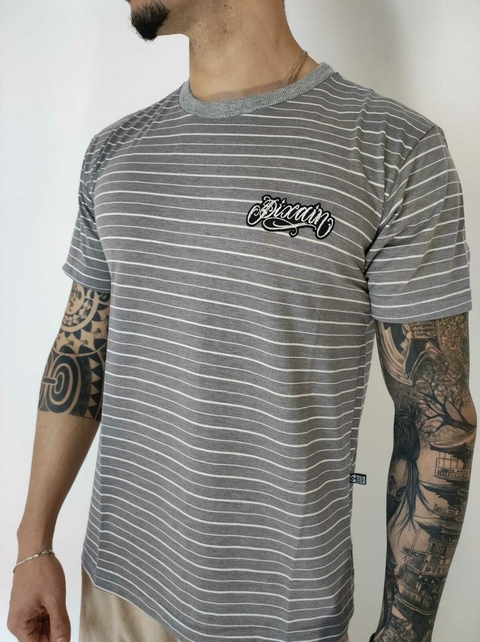 CAMISETA PIXAIN GOLA CINZA - comprar online