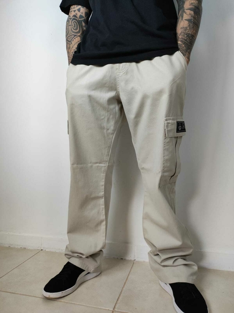 CALÇA CARGO SARJA BALÃO COMPTON
