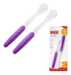 Nuk - Cucharas Largas Silicona Set de 2 - comprar online