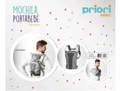 Priori - Mochila portabebe con bolso cobertor - comprar online