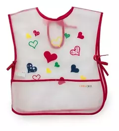 Love - Babero con bolsillo