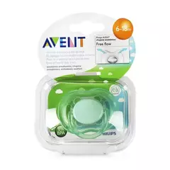 Avent - Chupete Freeflow Individual de 6 a 18 meses