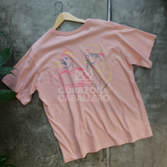 Remera Over doble estampa - comprar online