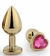 PLUG ANAL DOURADO CORAÇÃO (P) - comprar online