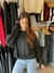 Buzo clasico negro talle unico