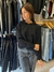 sweaters c/ capucha negro