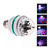 lâmpada de led colorida giratória - lâmpada de led festiva - envio imediato - Shop Mais Variedades
