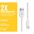Cabo Carregador iPhone iPad Lightning 2 Metros Kapbom cabo de dados com entrada usb - comprar online