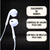 Fone de ouvido para iphone com entrada lightning com microfone - envio imediato
