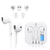 Fone de ouvido oricular iphone com fio conector lightning - comprar online