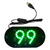 painel 99 com led luminoso
