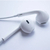 Fone De ouvido Iphone Entrada lightning IOS Estéreo Musicas Intra-auricular Kaidi KD-730 Microfone Controle De Volume IOS Chamadas - Shop Mais Variedades