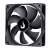Fan Individual Gamer Rise Mode Black Sem Led 120mm