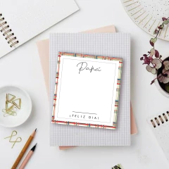 KIT DÍA DEL PADRE . CUADRILLÉ . Tags + Tarjetas para mensaje