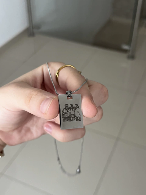 Collar Retrato y Frase personalizado - buy online