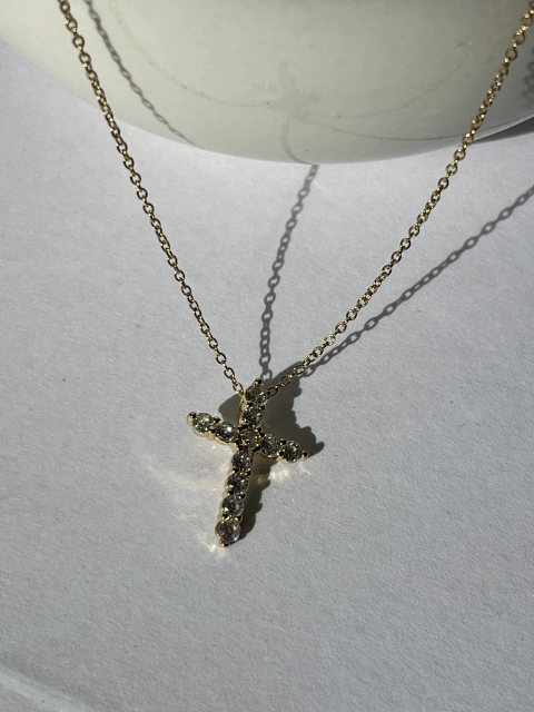 Cruz de vida collar