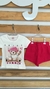 CONJ.BLUSA M/MALHA / SHORTS CLOCHARD MOLETINHO/TAM: 4/FEMININO