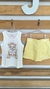 CONJ. REGATA E SHORTS SAIA M/MALHA/TAM: 4/FEMININO
