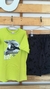 CONJ. CAMISETA M/MALHA / BERMUDA MOLETINHO/TAM: 12/MASCULINO
