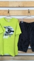 CONJ. CAMISETA M/MALHA / BERMUDA MOLETINHO/TAM: 16/MASCULINO