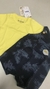 CONJ. CAMISETA M/MALHA / JARDINEIRA MOLETINHO/TAM: G