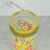 Imagem do Pote De Vidro Com Tampa Acrílico Dourada 500ml / 350ml - Lyor