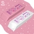 Borracha Mercur Rosa / Branca Estampada Infantil Escolar - Armazem Do Lar