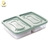 Pote de Plástico Retangular com Duas Divisórias - Plasútil - comprar online