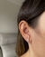 Brinco de Prata Ear hook cravejado - comprar online