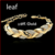 pulseiras feminina acessorios femininos pulseira feminina pedras naturaAmor de luxo trançado folha pulseira charme cristal pulseiras de casamento para - MEGA  SEDUÇAO