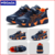 Tênis de couro infantil, sapatos de meninos, casual, tênis, corrida, escola, esportes, crianças, meninos, moda, sapatos de caminhada, 7-12 anos
