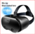 VRG Pro X7 3D VR Óculos Blue Light Eye Protective Virtual Reality Helmet com controlador para 5-7 Inch Smart Android IPhone - MEGA  SEDUÇAO