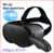 VRG Pro X7 3D VR Óculos Blue Light Eye Protective Virtual Reality Helmet com controlador para 5-7 Inch Smart Android IPhone na internet