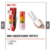 Mini Liquidificador Portátil Vidro 6 Lâminas Tomate Maz-007 - MEGA  SEDUÇAO