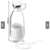 Garrafa Juicer Mini Liquidificador Elétrico Portátil Recarregável - loja online