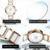 OLEVS-Relógio de pulso de quartzo impermeável feminino, elegante relógio bracelete, marca de luxo, moda, senhoras relógios - loja online